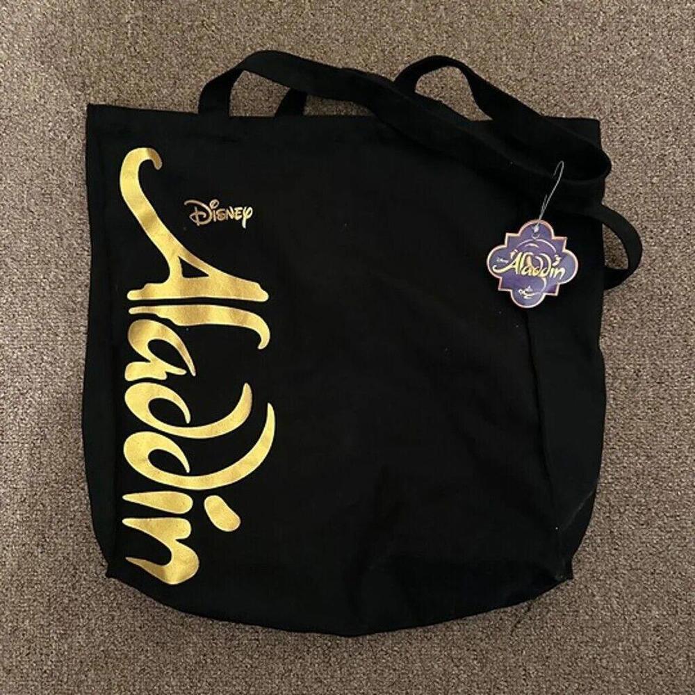 Aladdin Disney Enchanted Golden Lamp Tote Bag - Magical Carryall